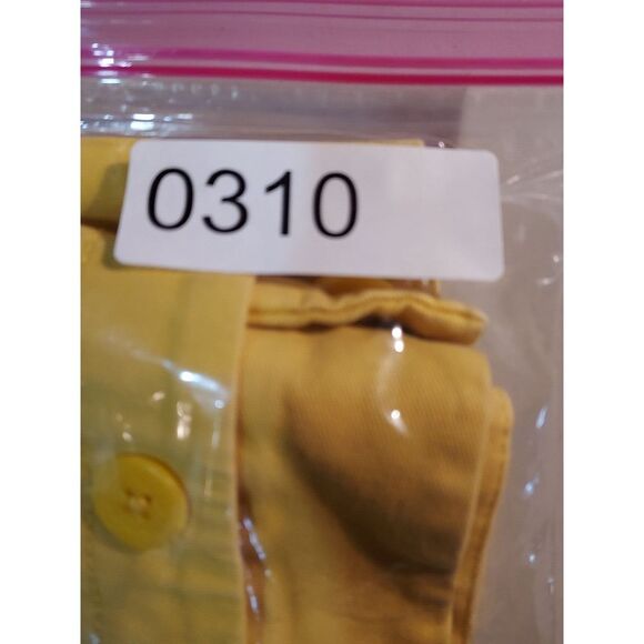 J. Crew Women's‎ 4 Chino Classic Twill Cotton Mini Skirt Mustard Yellow Nautical - Picture 6 of 6